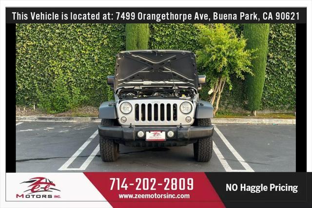used 2017 Jeep Wrangler car, priced at $16,995