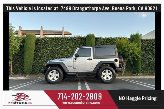 used 2017 Jeep Wrangler car, priced at $16,995