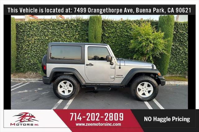 used 2017 Jeep Wrangler car, priced at $16,995