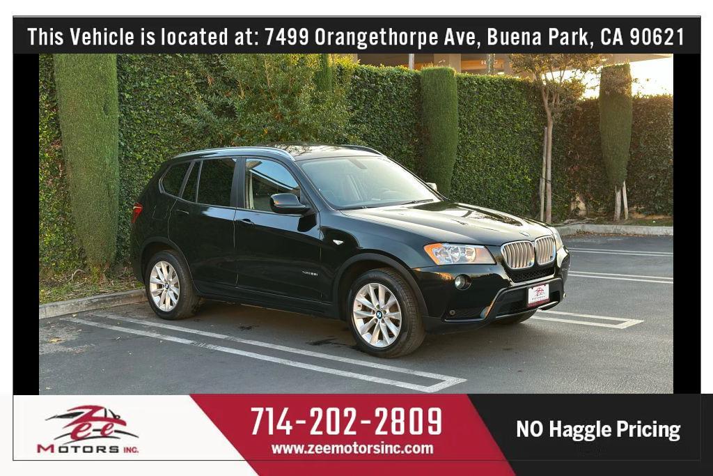used 2013 BMW X3 car
