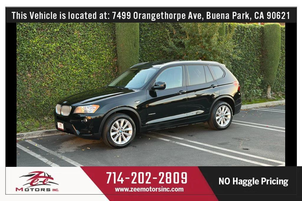 used 2013 BMW X3 car