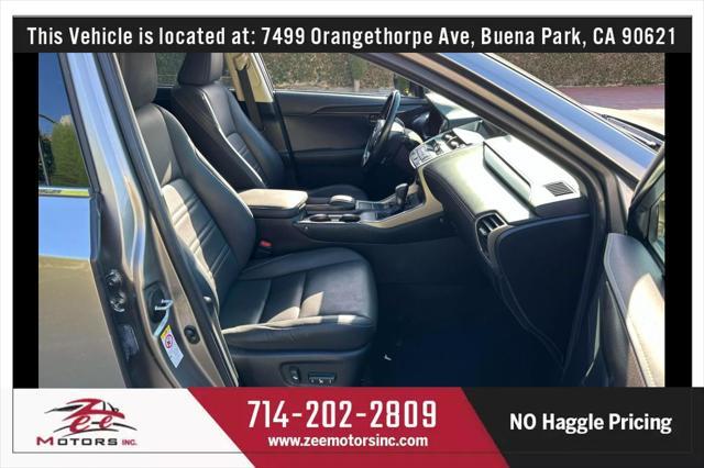used 2017 Lexus NX 200t car, priced at $19,995