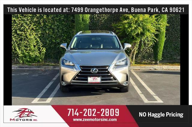 used 2017 Lexus NX 200t car, priced at $19,995