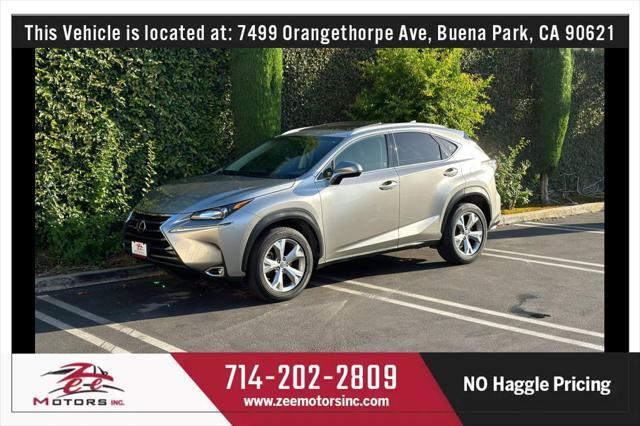 used 2017 Lexus NX 200t car, priced at $19,995