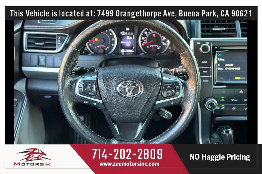used 2015 Toyota Camry car, priced at $10,995