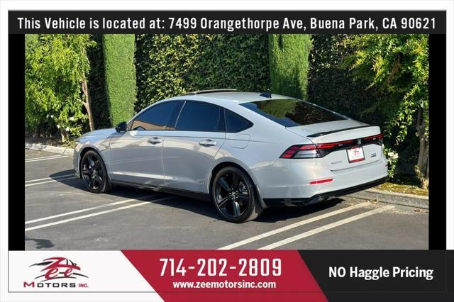 used 2024 Honda Accord Hybrid car, priced at $28,995