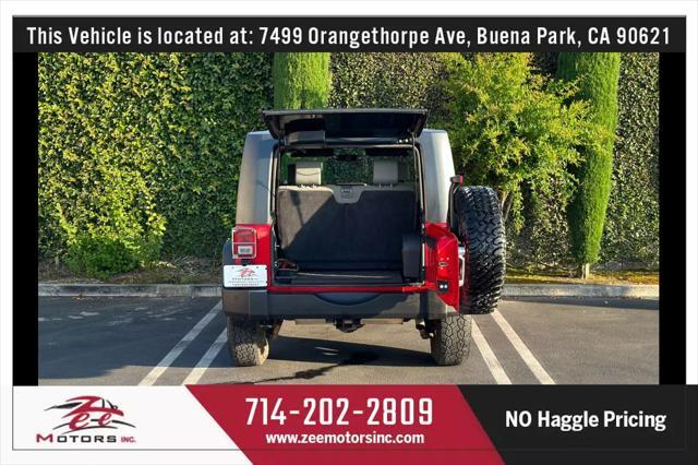 used 2010 Jeep Wrangler car, priced at $11,995