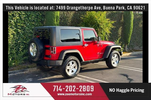 used 2010 Jeep Wrangler car, priced at $11,995