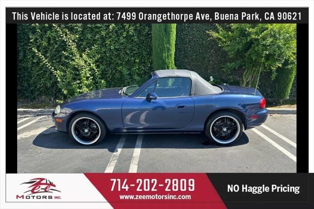 used 2002 Mazda MX-5 Miata car, priced at $11,995