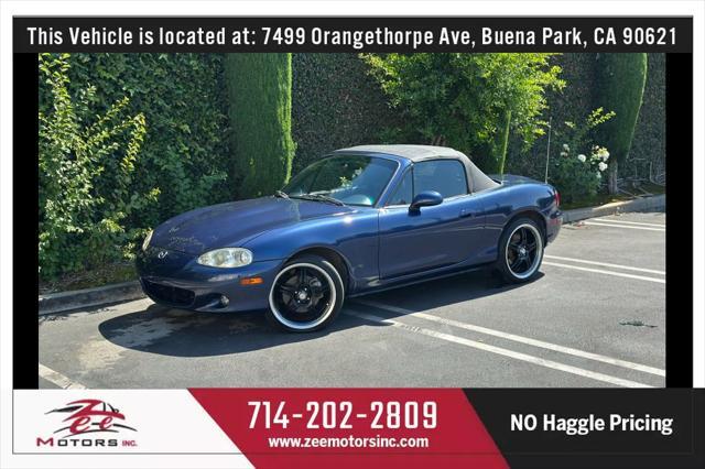 used 2002 Mazda MX-5 Miata car, priced at $11,995