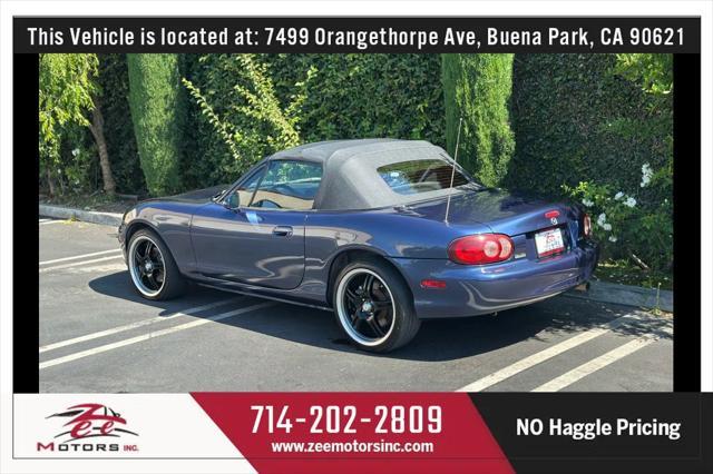 used 2002 Mazda MX-5 Miata car, priced at $11,995