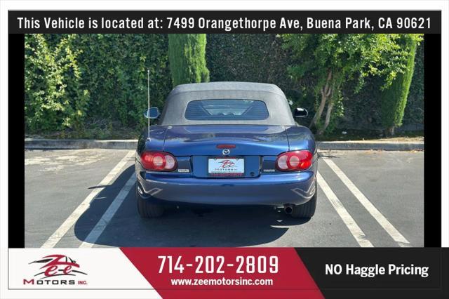 used 2002 Mazda MX-5 Miata car, priced at $11,995