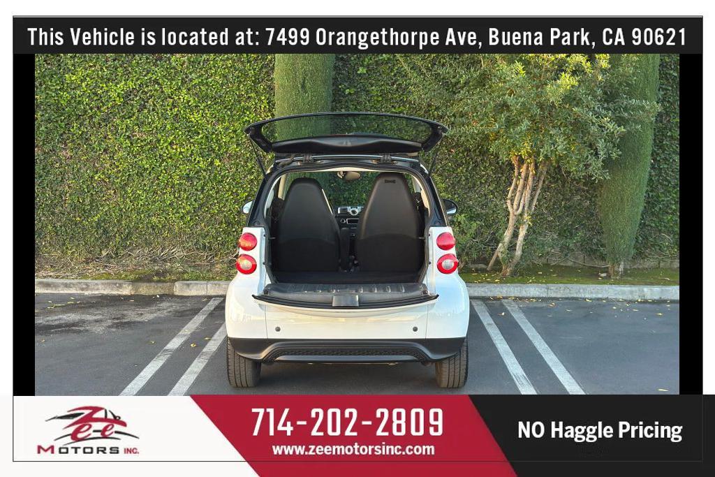 used 2015 smart ForTwo car, priced at $7,995