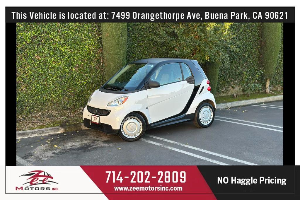 used 2015 smart ForTwo car, priced at $7,995