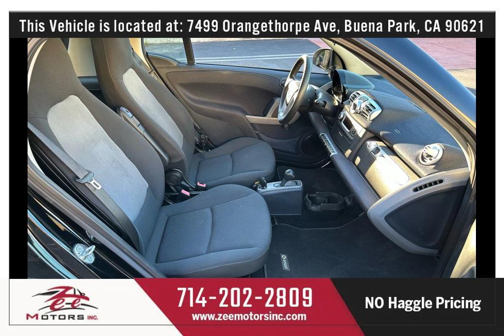 used 2015 smart ForTwo car, priced at $7,995
