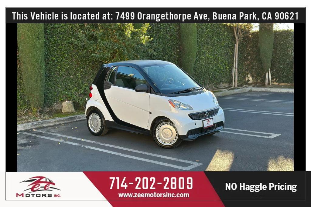 used 2015 smart ForTwo car, priced at $7,995