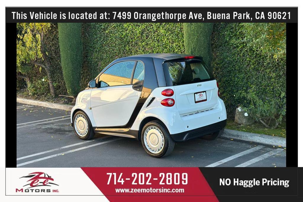 used 2015 smart ForTwo car, priced at $7,995