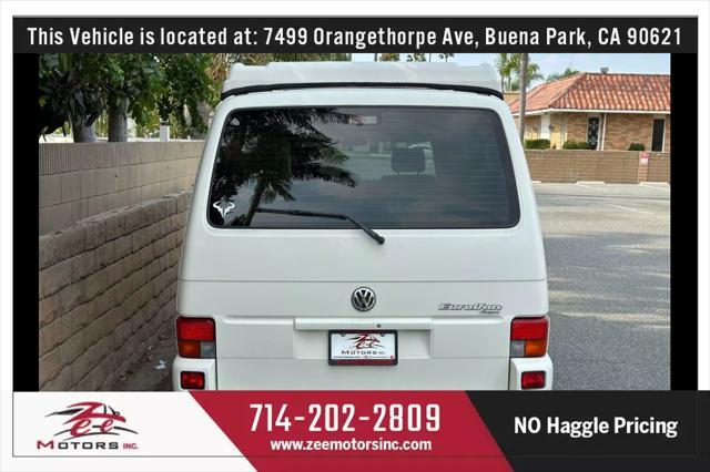 used 2000 Volkswagen Eurovan car, priced at $34,995