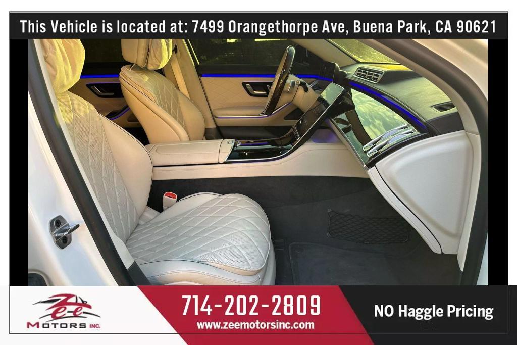 used 2021 Mercedes-Benz S-Class car, priced at $68,995