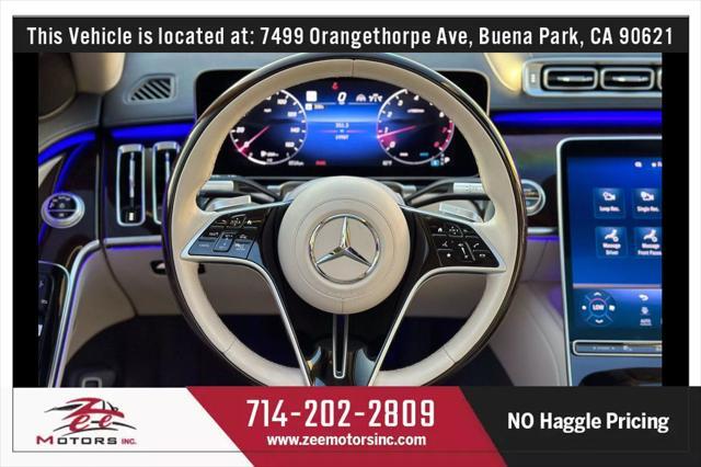used 2021 Mercedes-Benz S-Class car, priced at $68,995