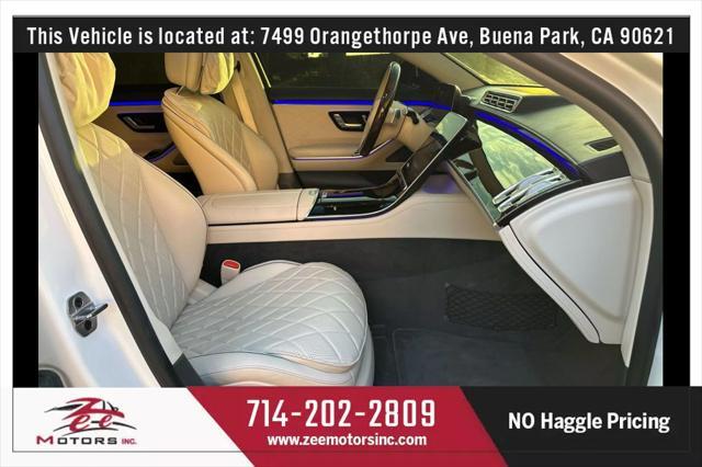used 2021 Mercedes-Benz S-Class car, priced at $68,995