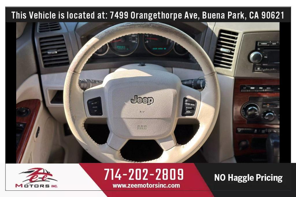 used 2006 Jeep Grand Cherokee car, priced at $7,500