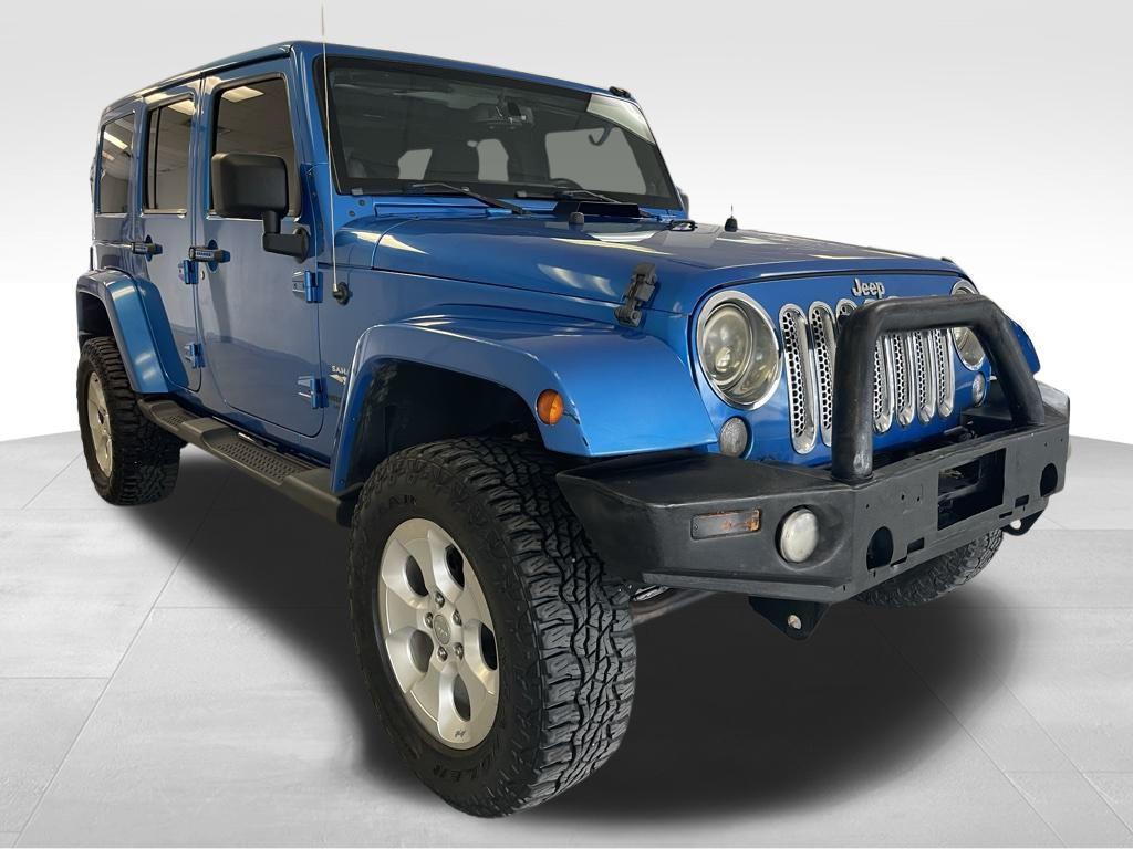 used 2014 Jeep Wrangler Unlimited car, priced at $21,997