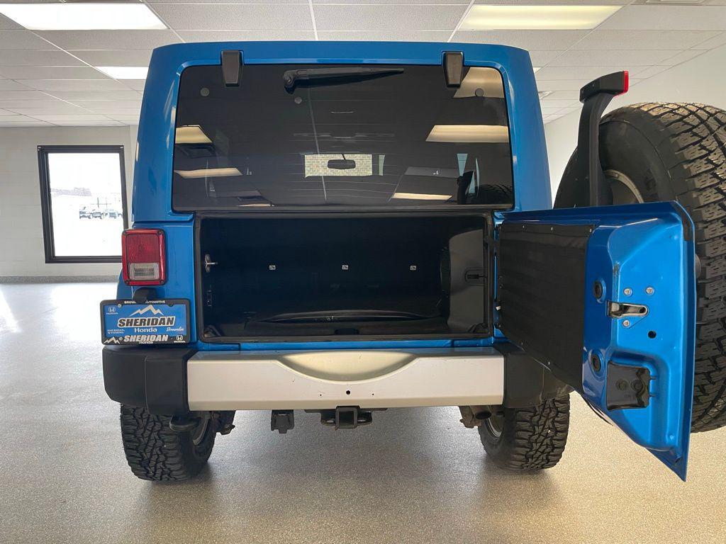 used 2014 Jeep Wrangler Unlimited car, priced at $21,997