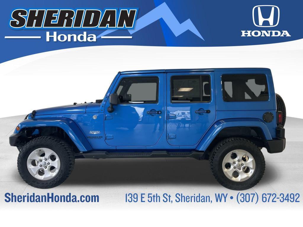 used 2014 Jeep Wrangler Unlimited car, priced at $21,997