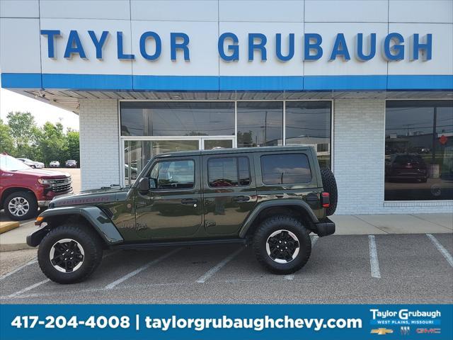 used 2021 Jeep Wrangler Unlimited car, priced at $36,842