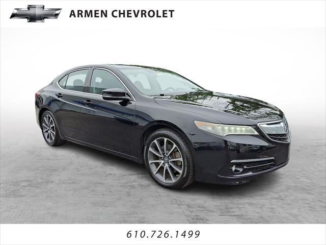 used 2015 Acura TLX car, priced at $18,517