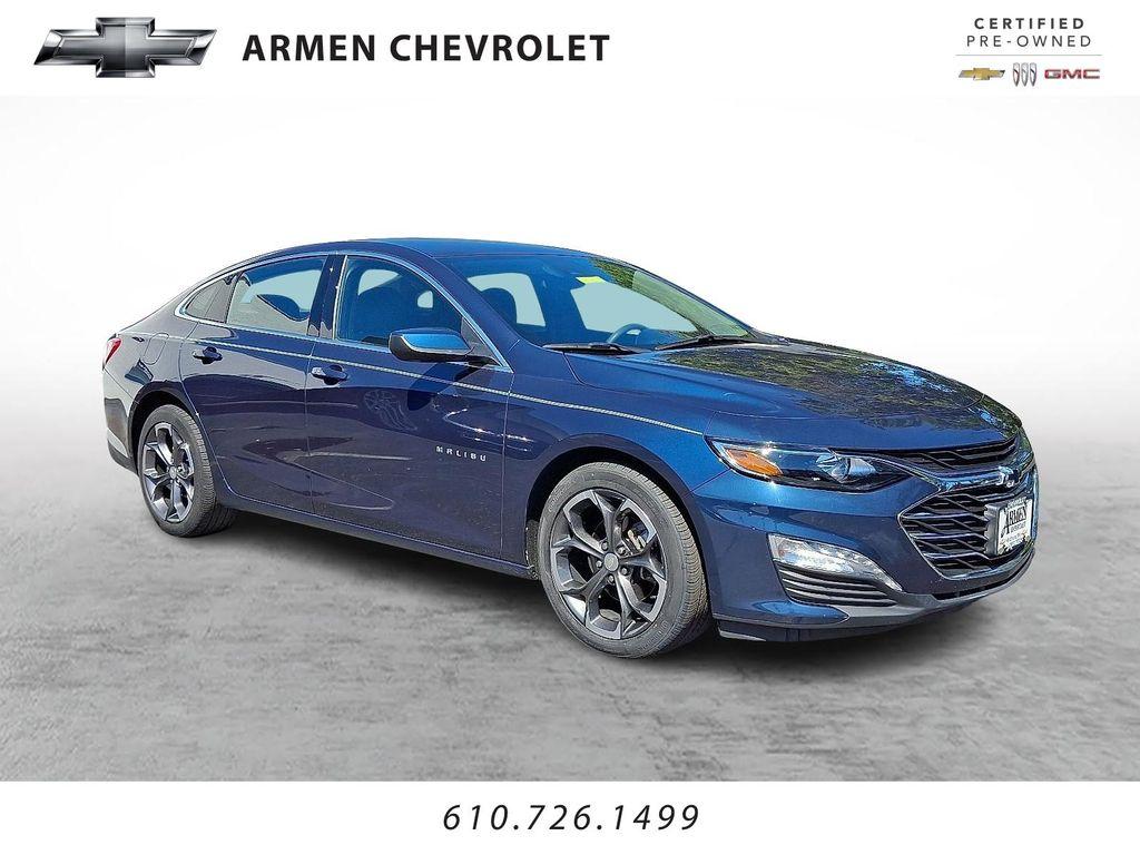 used 2022 Chevrolet Malibu car, priced at $18,730