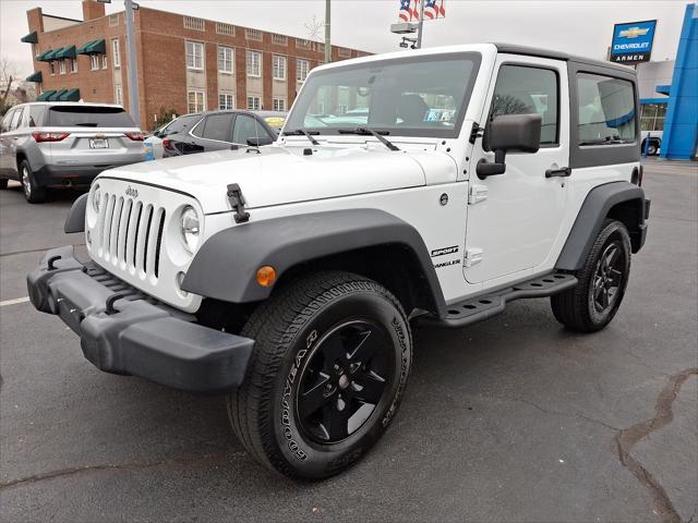 used 2017 Jeep Wrangler car, priced at $17,982