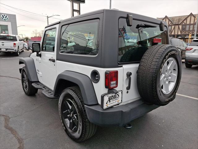 used 2017 Jeep Wrangler car, priced at $17,982