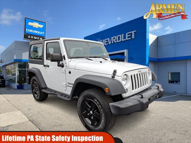 used 2017 Jeep Wrangler car, priced at $17,982