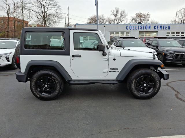 used 2017 Jeep Wrangler car, priced at $17,982