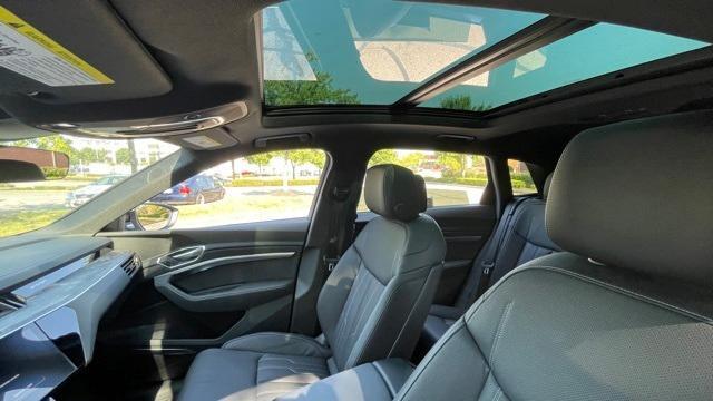 used 2022 Audi e-tron S car, priced at $57,498