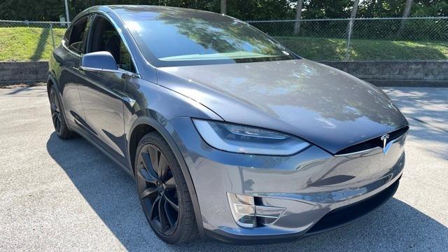 used 2020 Tesla Model X car, priced at $52,998