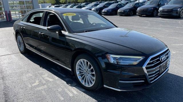 used 2020 Audi A8 car, priced at $45,998