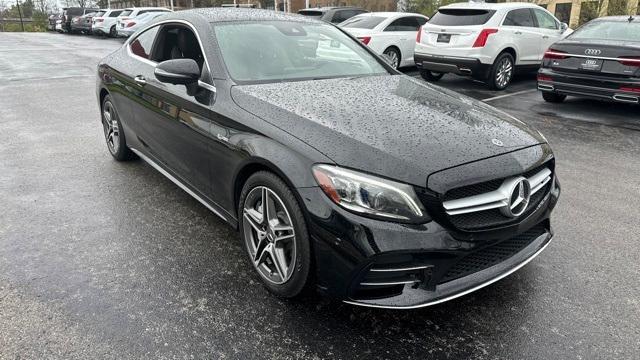 used 2020 Mercedes-Benz AMG C 43 car, priced at $45,998