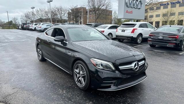 used 2020 Mercedes-Benz AMG C 43 car, priced at $45,998