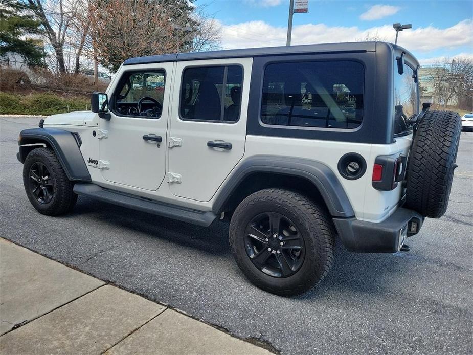 used 2021 Jeep Wrangler Unlimited car, priced at $33,750