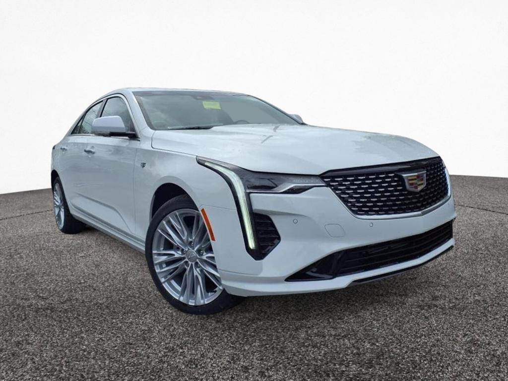 new 2025 Cadillac CT4 car, priced at $45,750