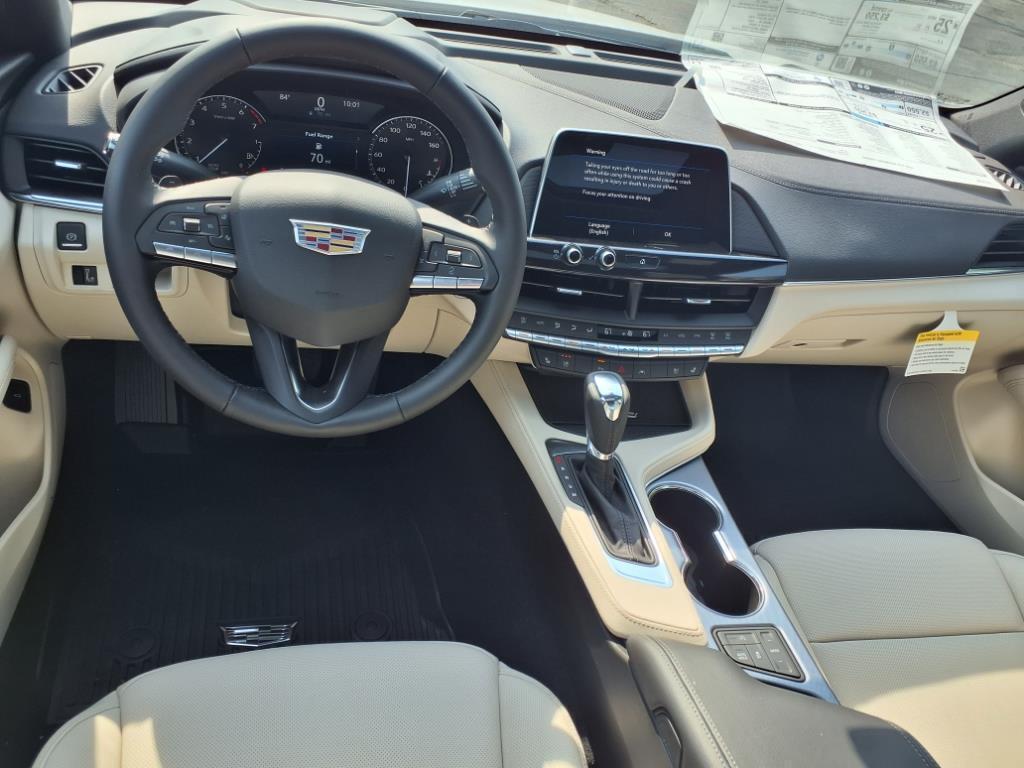 new 2025 Cadillac CT4 car, priced at $48,345
