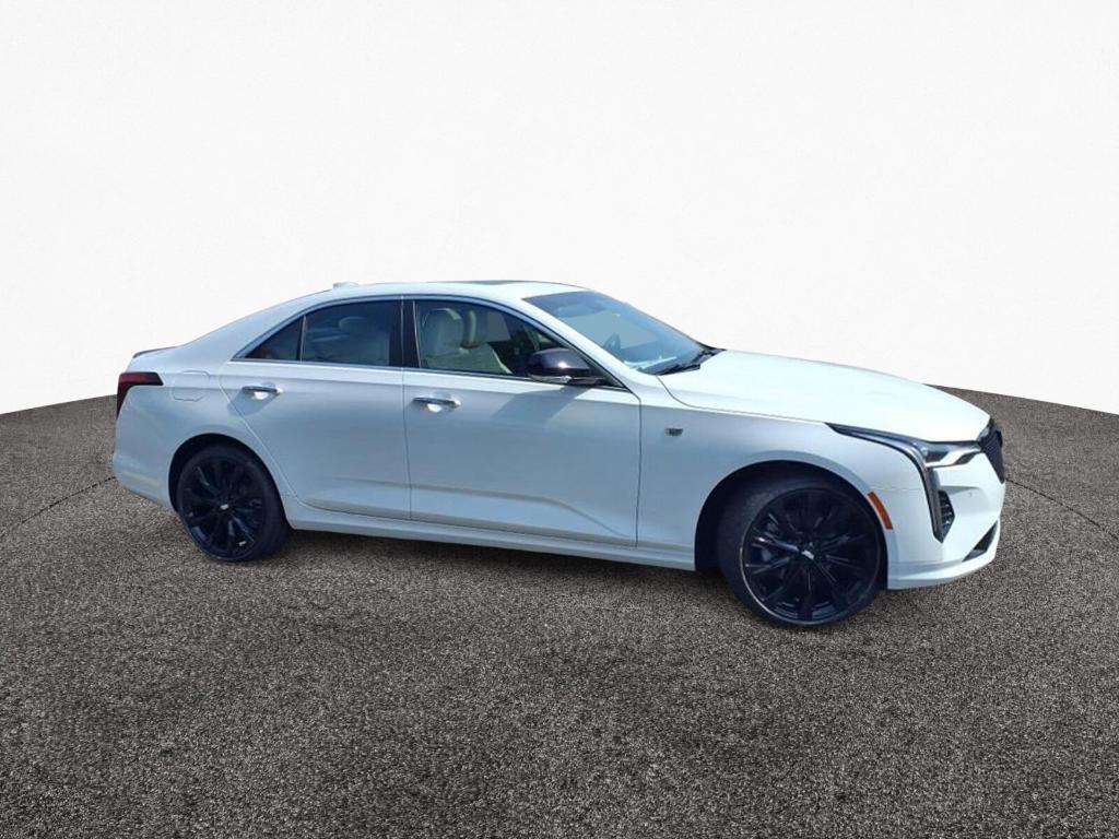 new 2025 Cadillac CT4 car, priced at $48,345