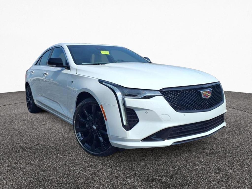 new 2025 Cadillac CT4 car, priced at $48,345