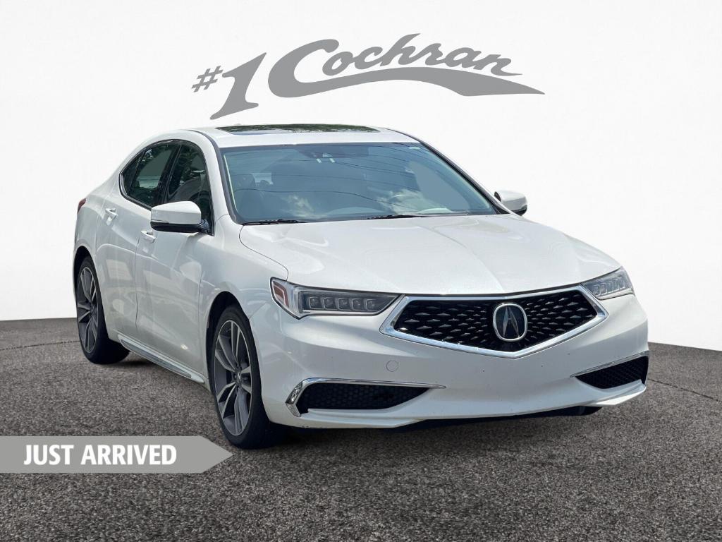 used 2020 Acura TLX car, priced at $17,000