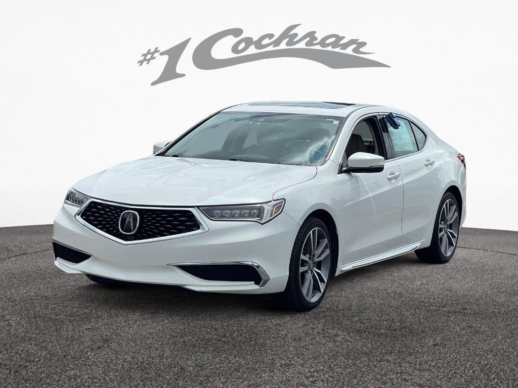 used 2020 Acura TLX car, priced at $17,000