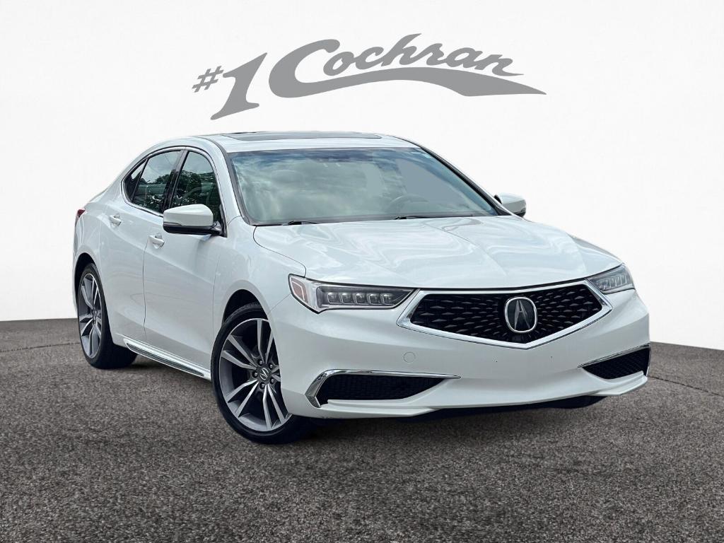 used 2020 Acura TLX car, priced at $17,000