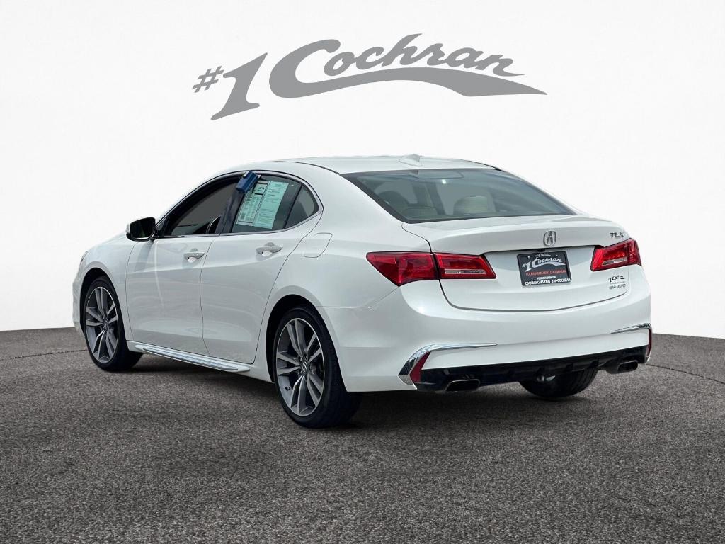 used 2020 Acura TLX car, priced at $17,000